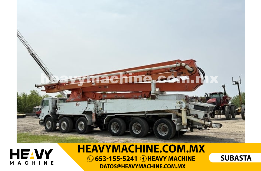 Concreto Bomba de Concreto 2007 Mack MR688S