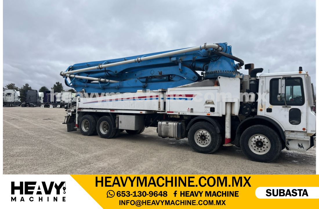 Concreto Bomba de Concreto 2014 MACK MRU613 8x4
