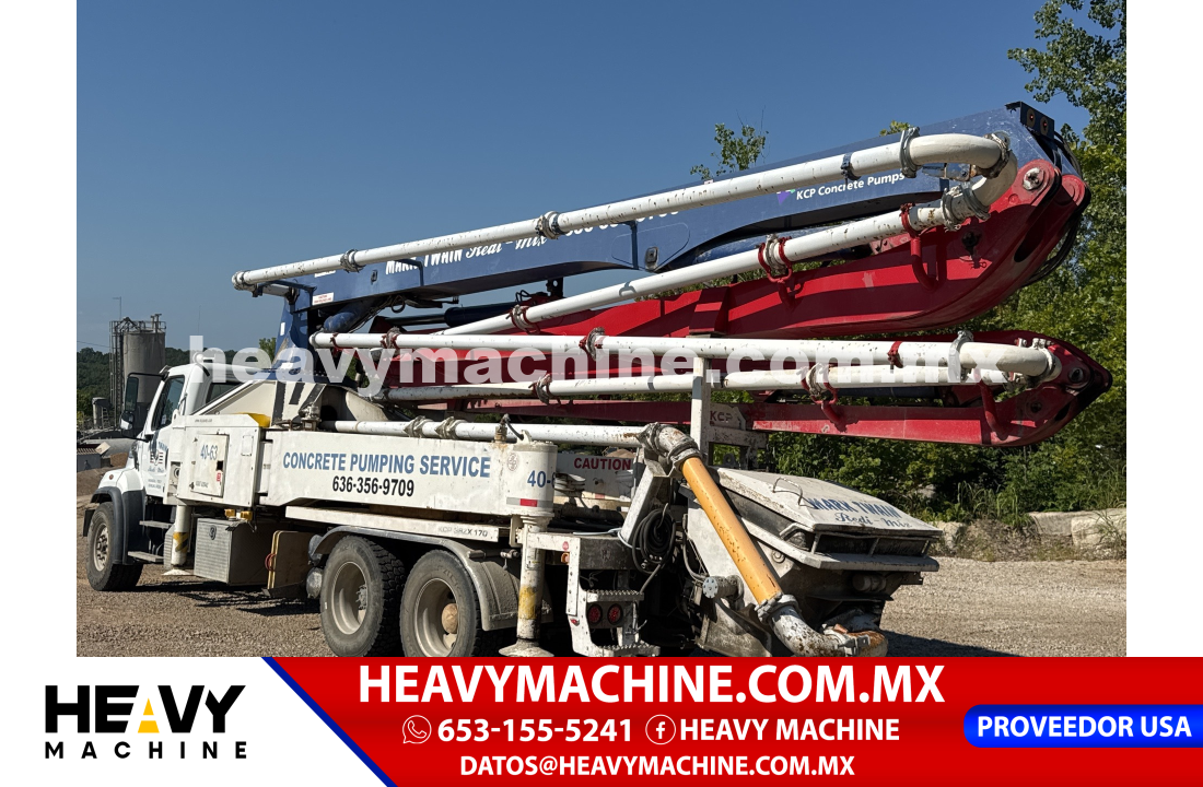 Concreto Bomba de Concreto 2015 Freightliner 108SD 6x4