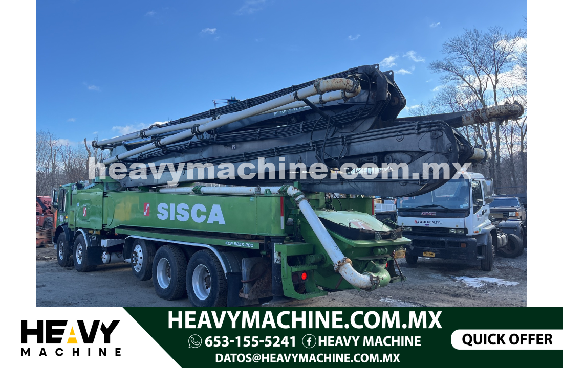 Concreto Bomba de Concreto 2015 Mack MRU613 10x4