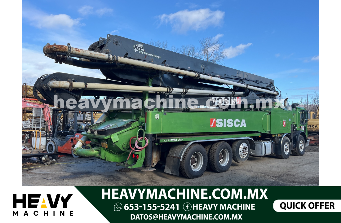 Concreto Bomba de Concreto 2015 Mack MRU613 10x4