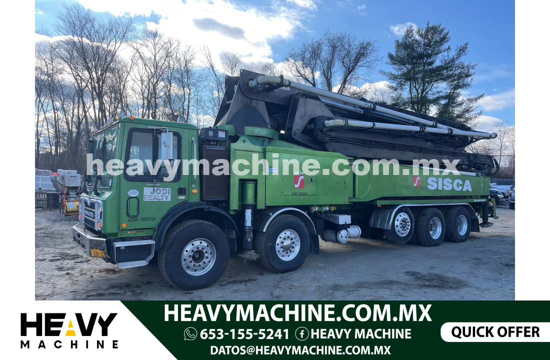 Concreto Bomba de Concreto 2015 Mack MRU613 10x4