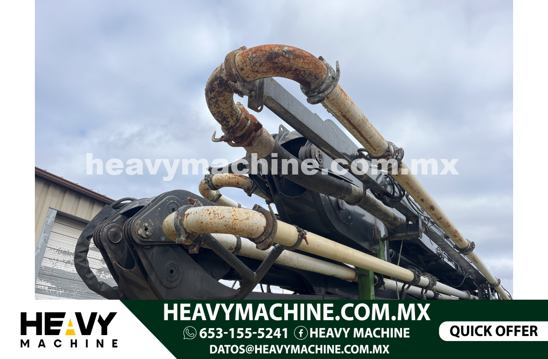 Concreto Bomba de Concreto 2015 Mack MRU613 10x4