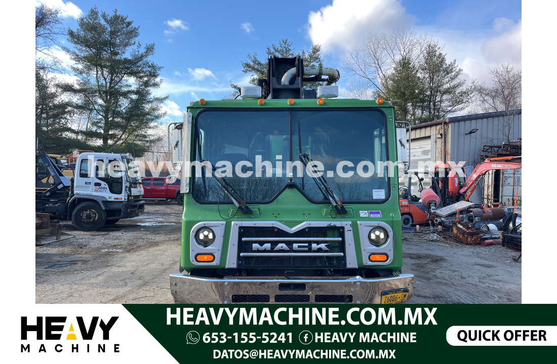 Concreto Bomba de Concreto 2015 Mack MRU613 10x4