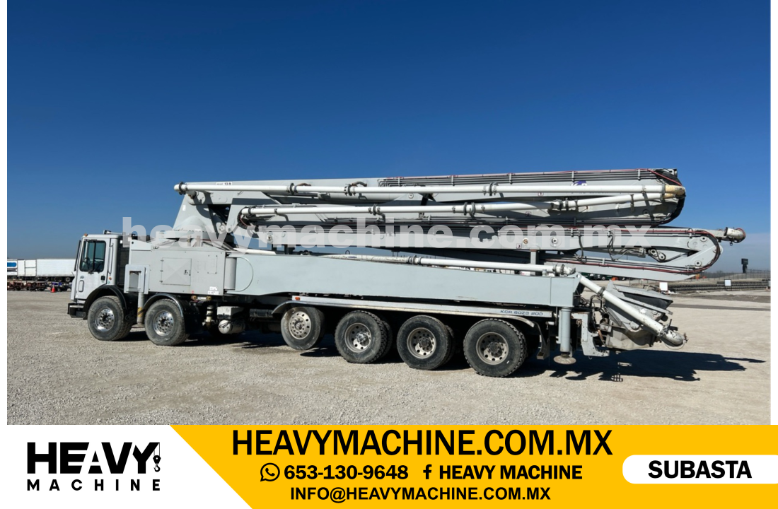 Concreto Bomba de Concreto 2015 MRU613