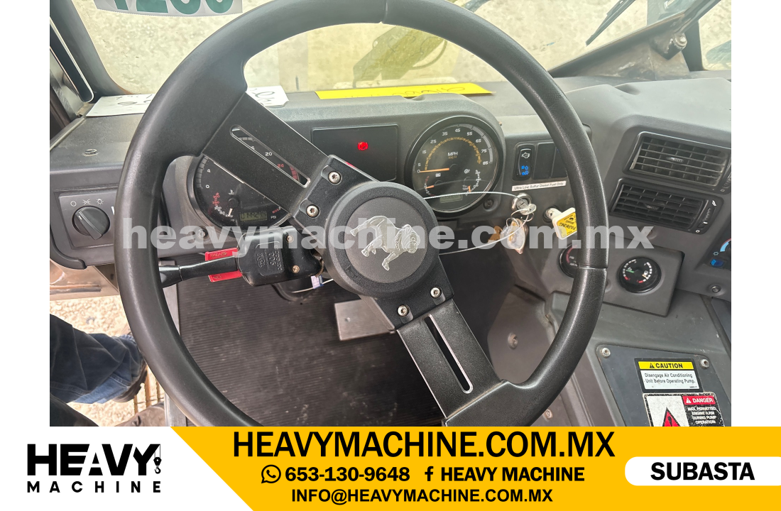 Concreto Bomba de Concreto 2017 MACK MRU613