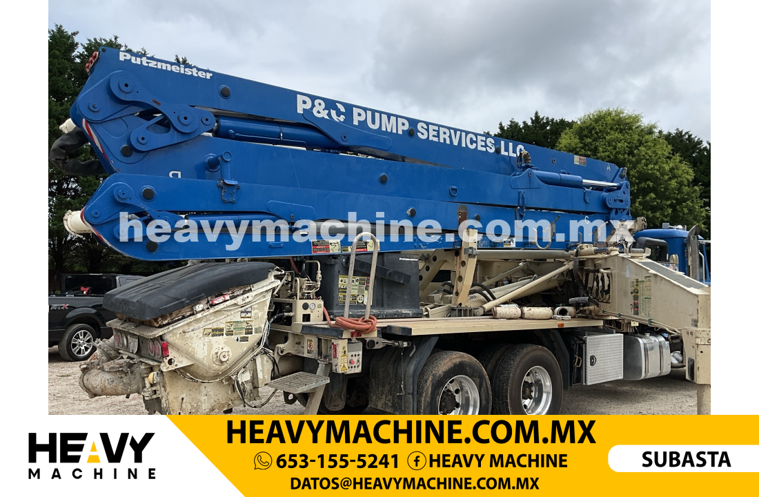 Concreto Bomba de Concreto 2017 Mack GU831