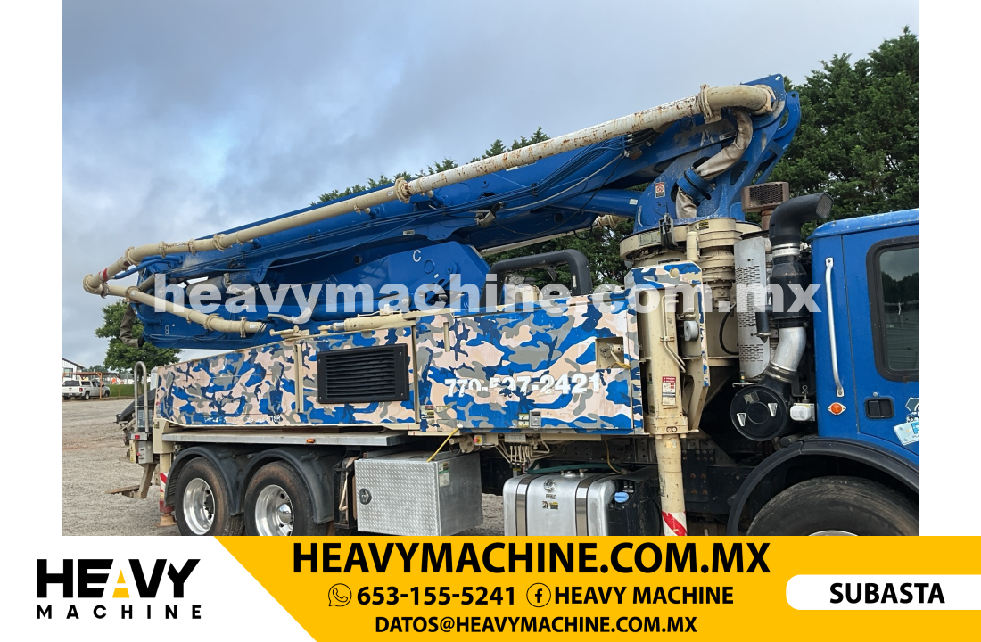 Concreto Bomba de Concreto 2018 Mack TE64