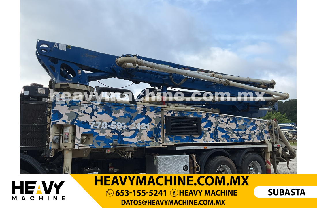 Concreto Bomba de Concreto 2018 Mack TE64