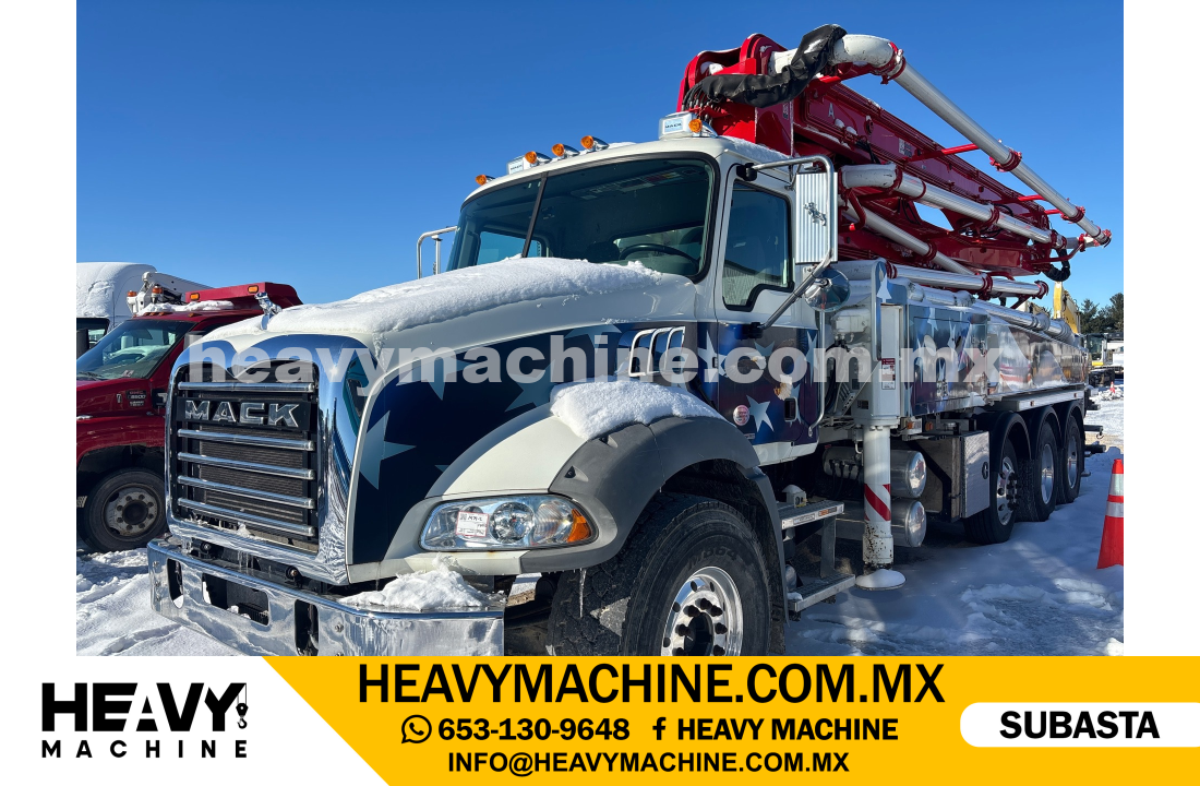 Concreto Bomba de Concreto 2020 MACK Granite