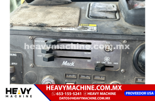 Concreto Bomba de Concreto 2001 Mack MR