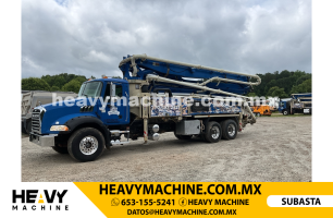 Concreto Bomba de Concreto 2017 Mack GU831