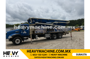 Concreto Bomba de Concreto 2017 Mack GU831