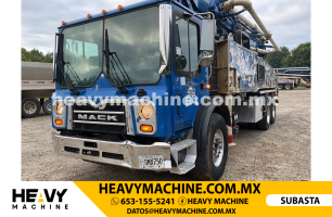 Concreto Bomba de Concreto 2018 Mack TE64