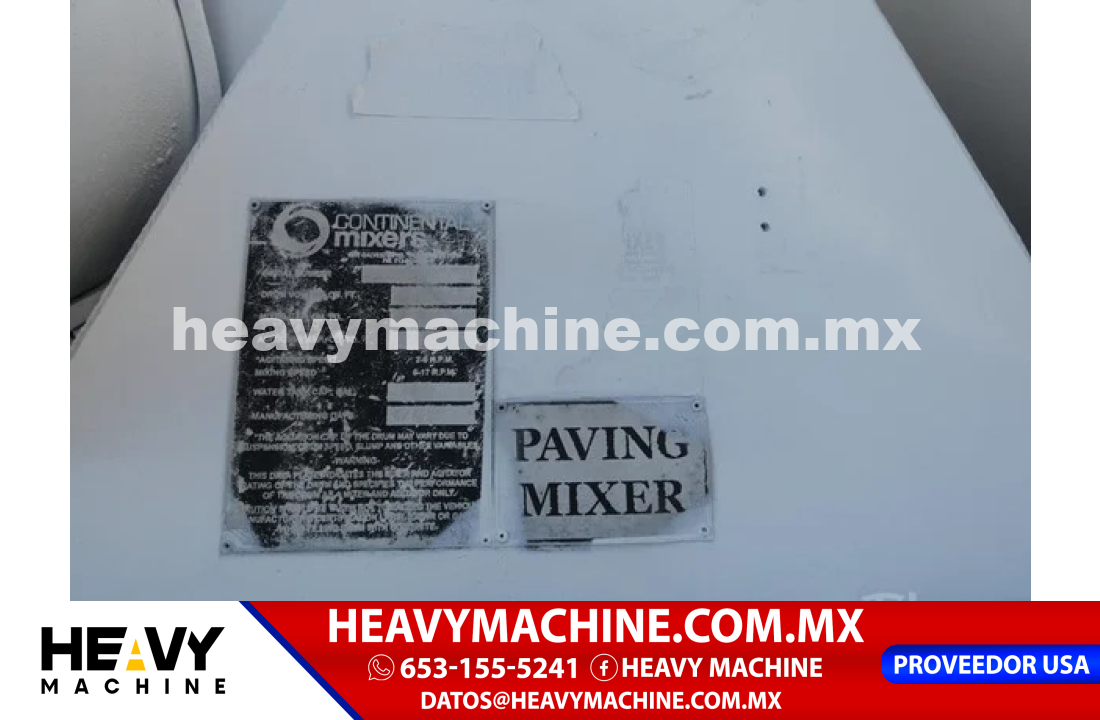 Concreto Revolvedora 2015 MACK GRANITE GU713