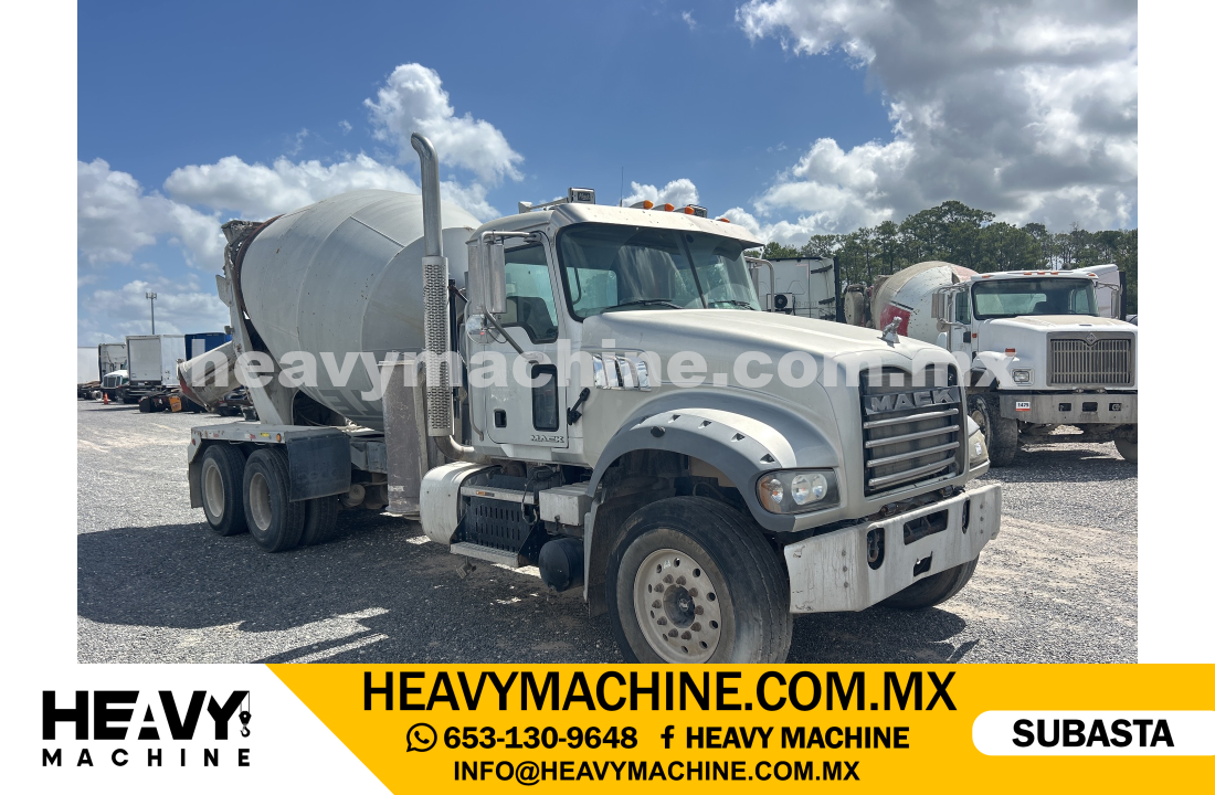 Concreto Revolvedora 2017 MACK GU713 6x4