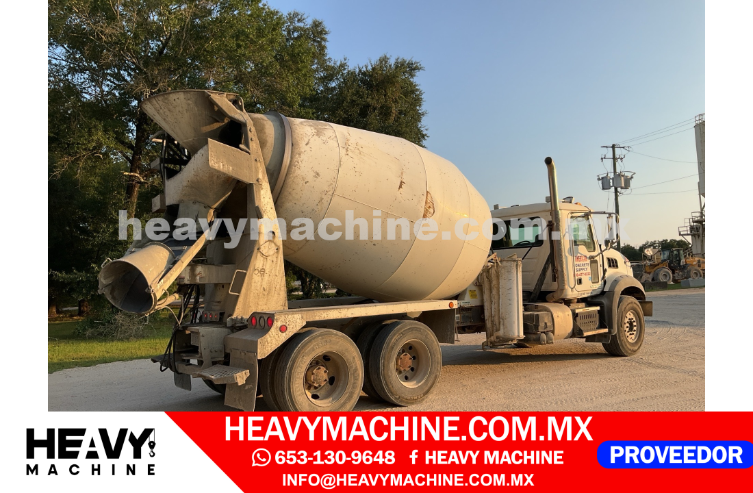 Concreto Revolvedora 2017 MACK GU813 6x4