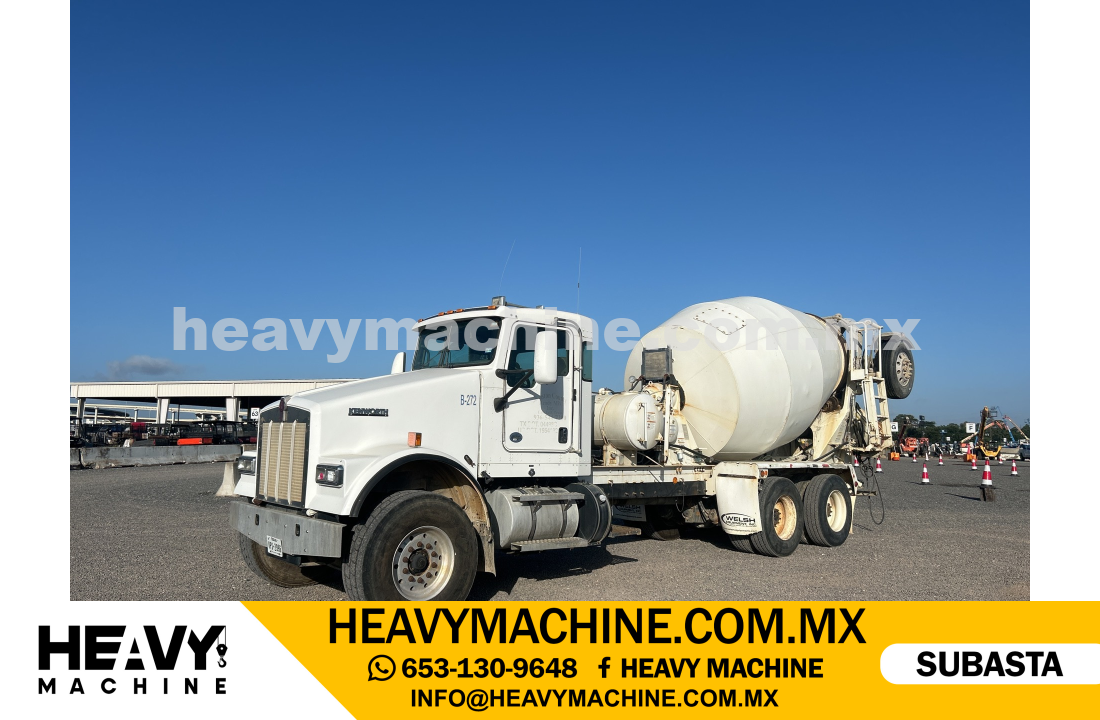 Concreto Revolvedora 2018 KENWORTH W900 6x4