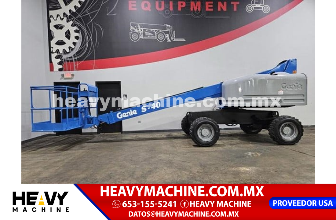 Equipo de elevación Articulado 2016 Genie S40