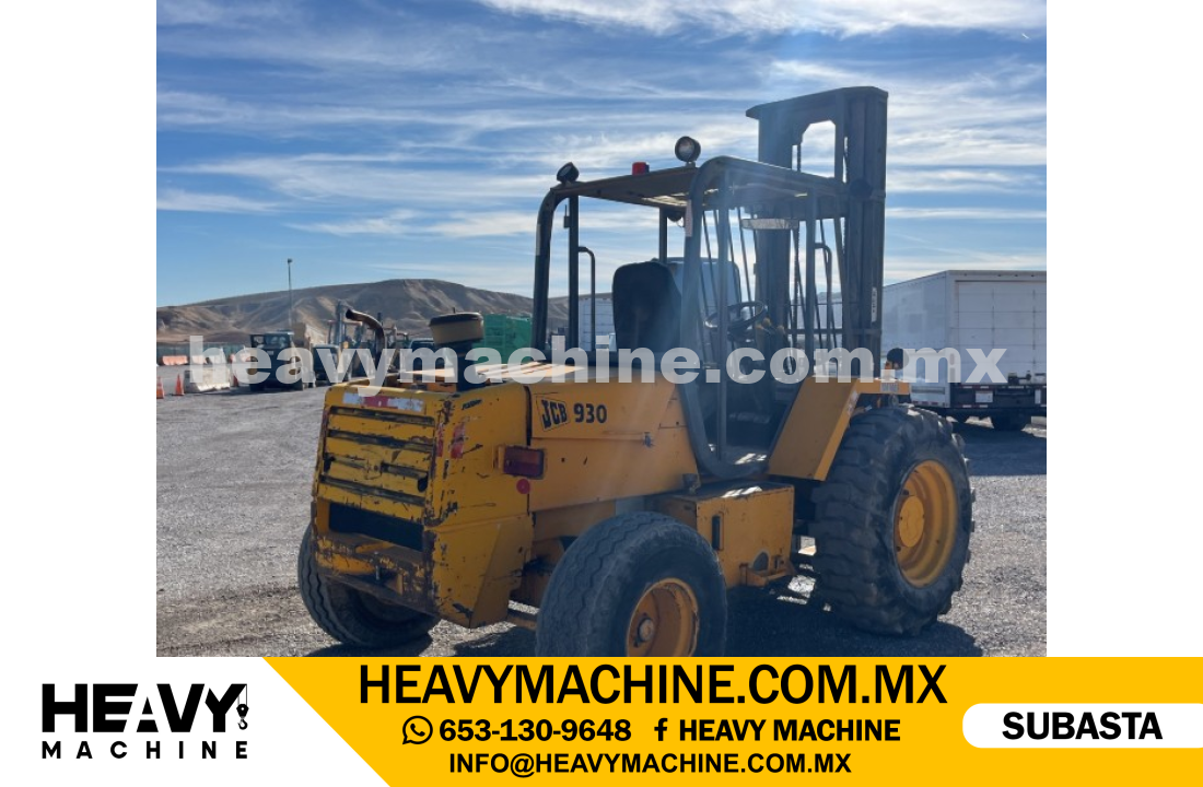 Equipo de elevación Articulado 1997 JCB 930