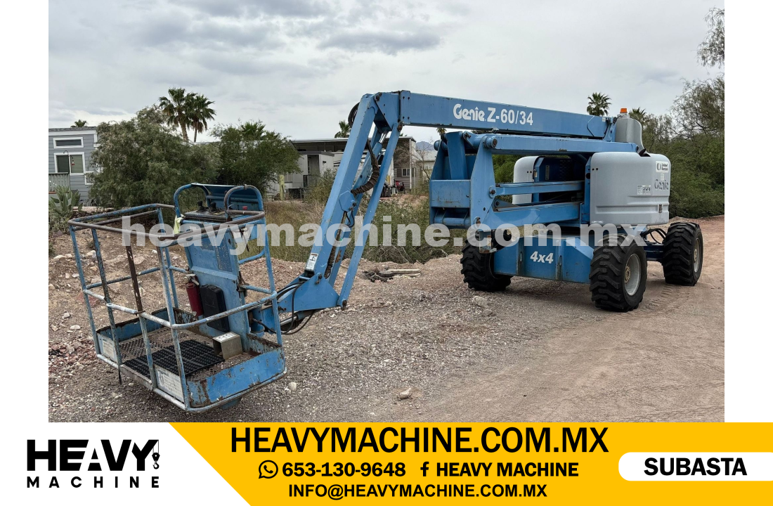 Equipo de elevación Articulado 2002 GENIE Z60-34