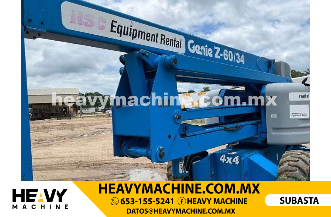 Equipo de elevación Articulado 2002 Genie Z60-34