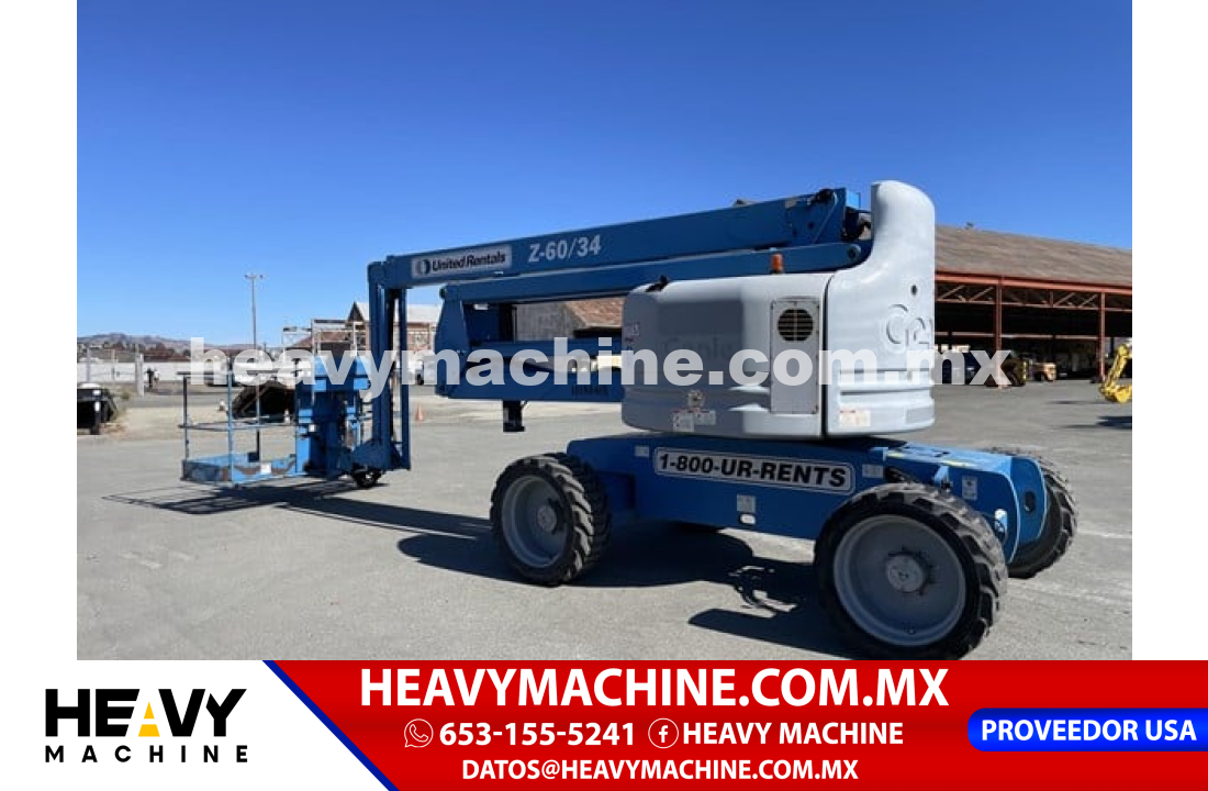 Equipo de elevación Articulado 2007 Genie Z60-34