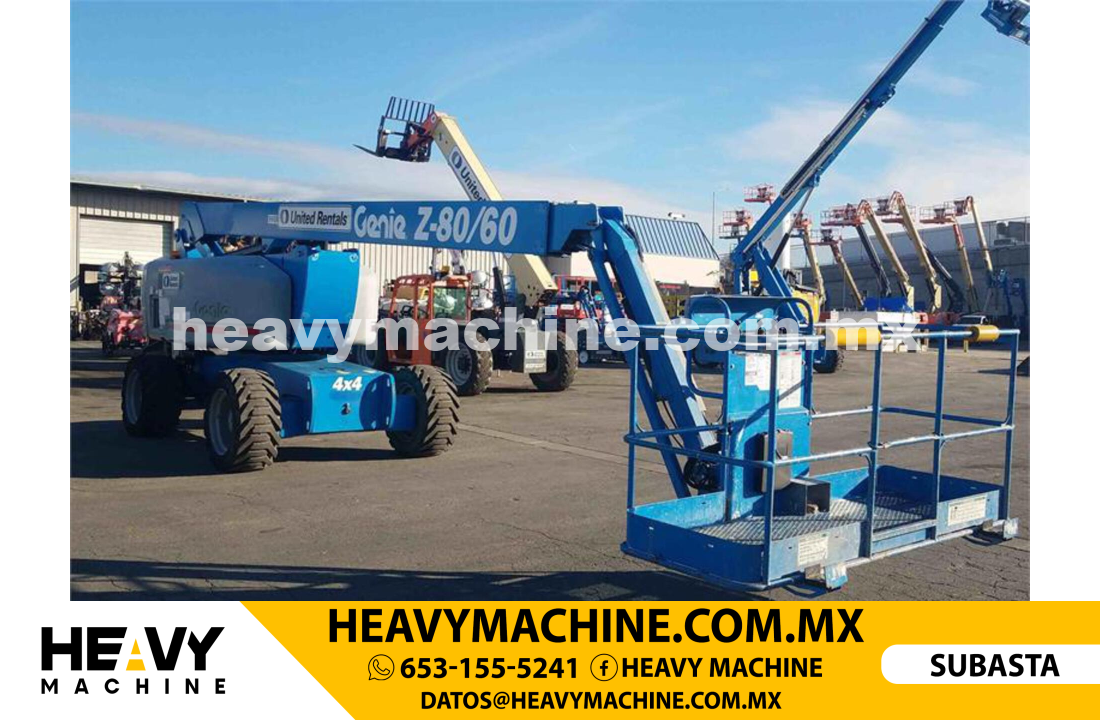 Equipo de elevación Articulado 2013 GENIE Z-80-60