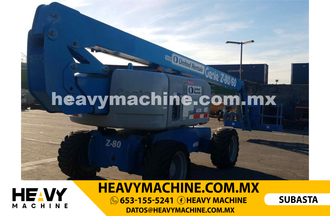 Equipo de elevación Articulado 2013 GENIE Z-80-60