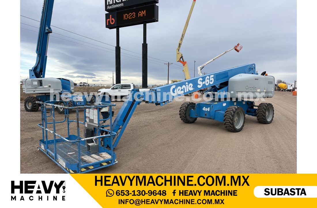 Equipo de elevación Articulado 2014 GENIE S-65