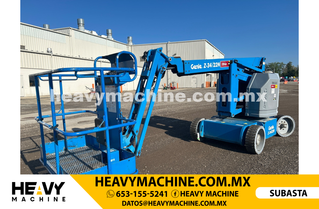 Equipo de elevación Articulado 2014 GENIE Z34-22N