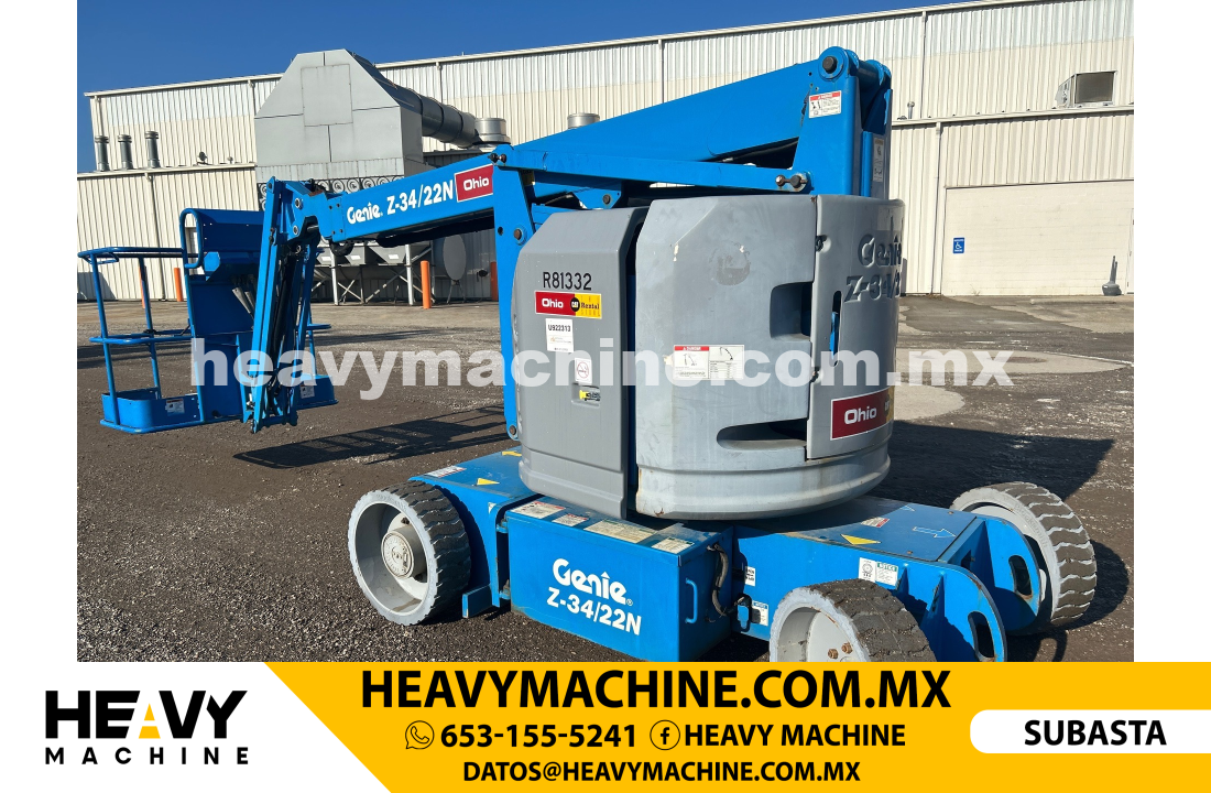 Equipo de elevación Articulado 2014 GENIE Z34-22N
