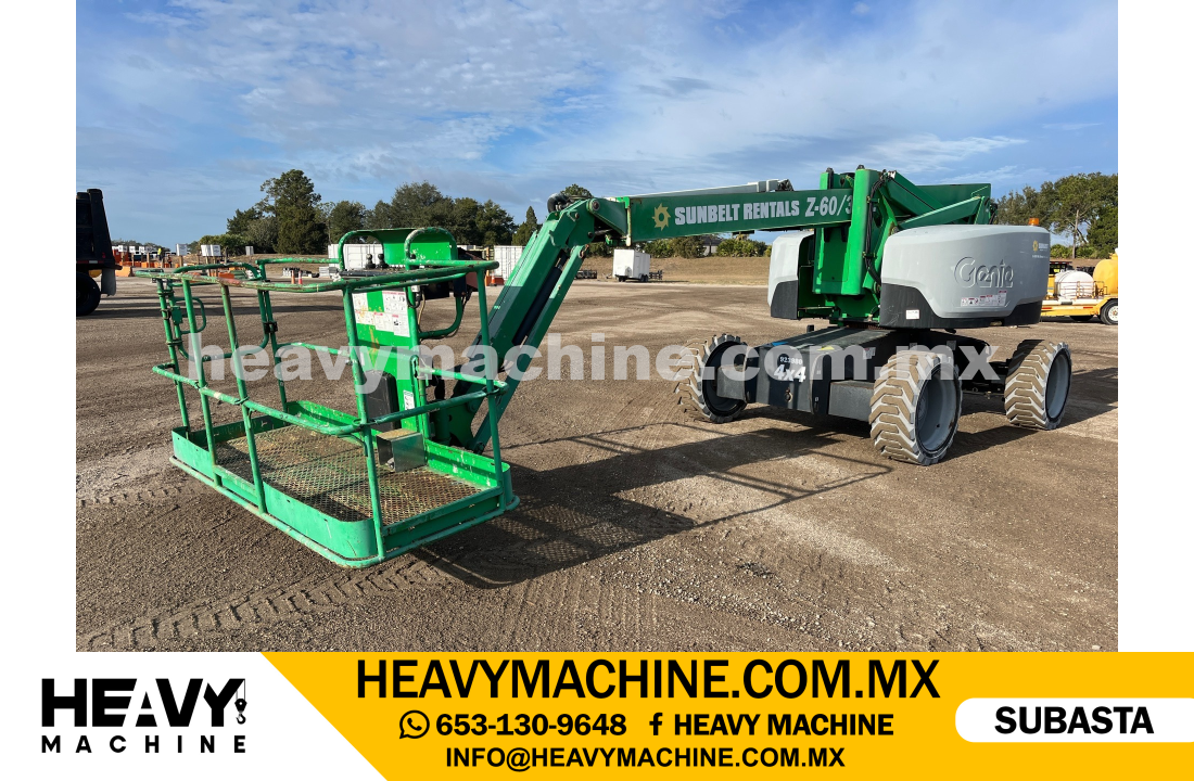 Equipo de elevación Articulado 2016 GENIE Z-60-37