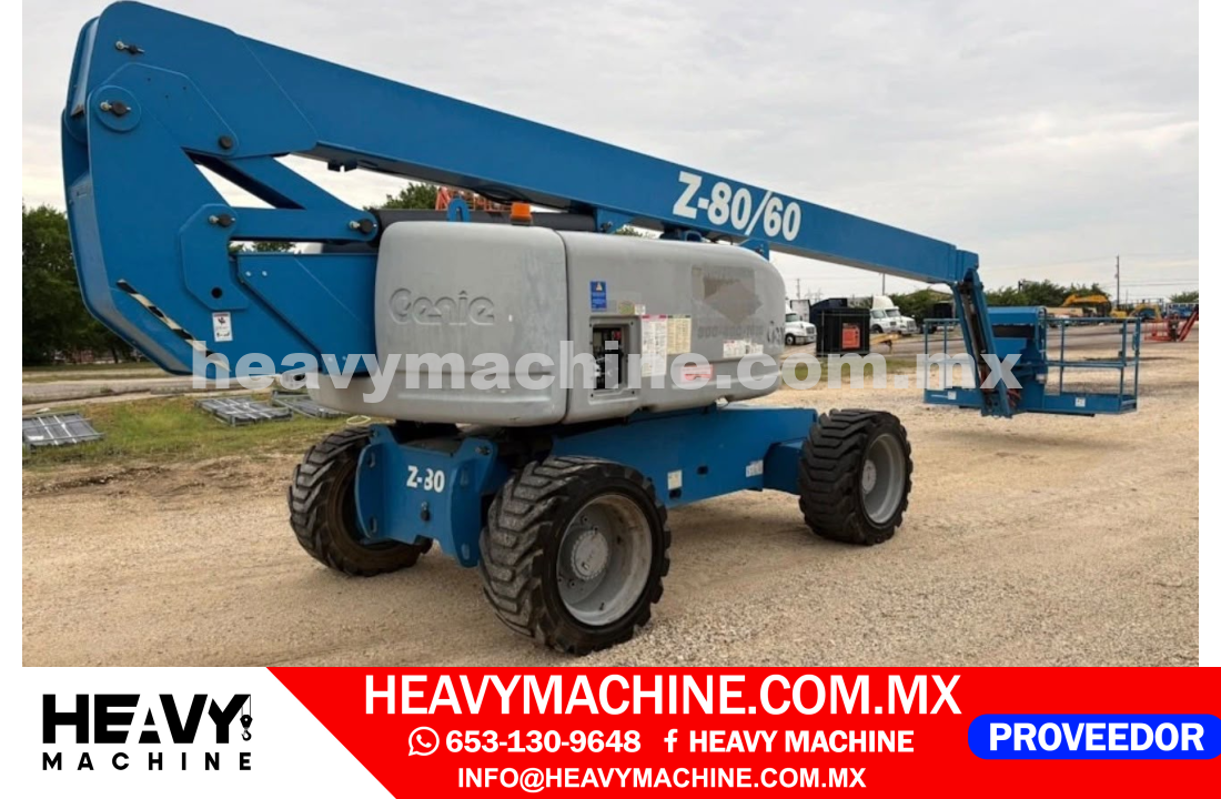 Equipo de elevación Articulado 2016 GENIE Z-80-60