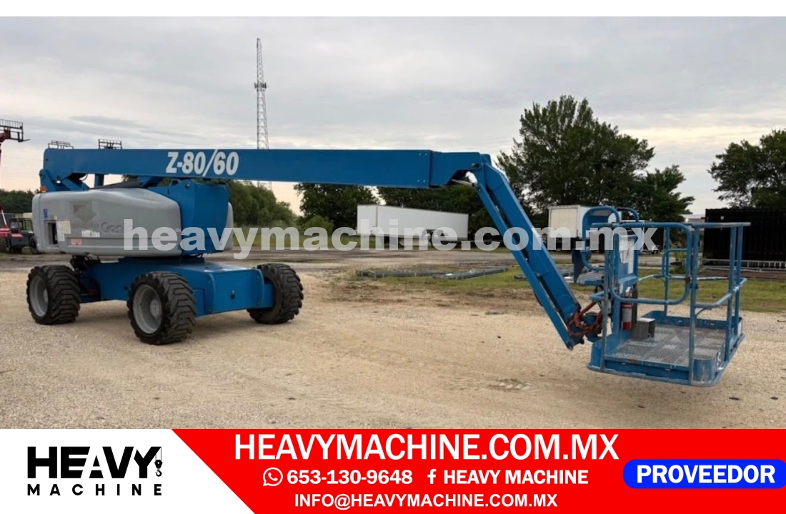Equipo de elevación Articulado 2016 GENIE Z-80-60
