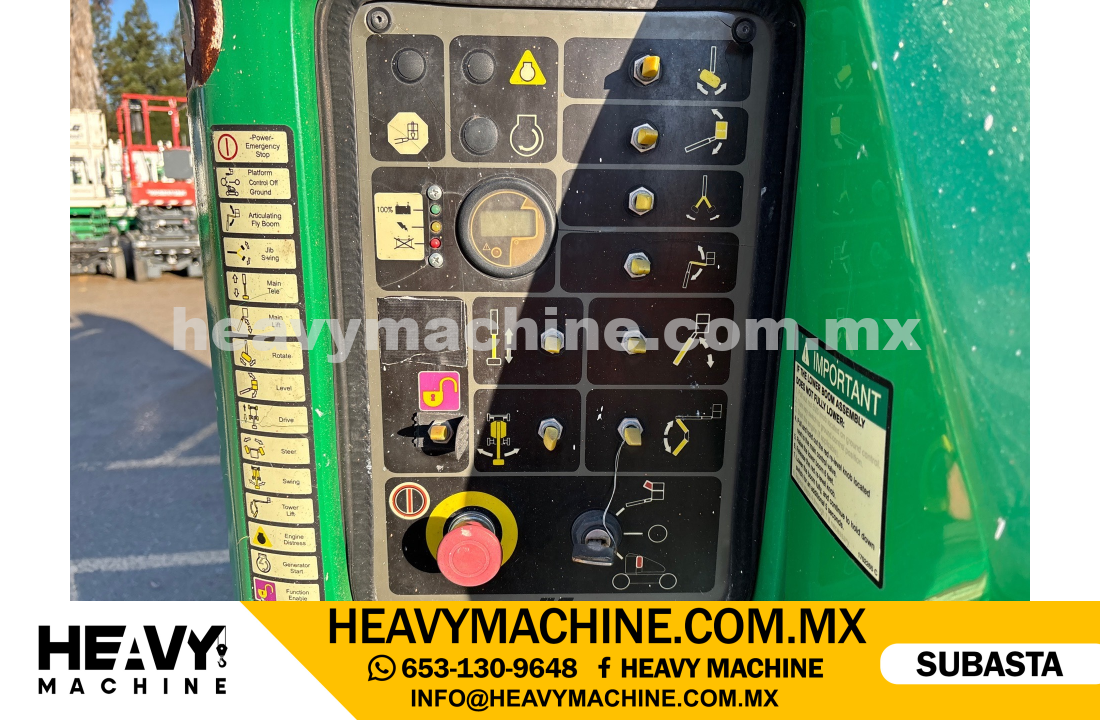 Equipo de elevación Articulado 2017 GENIE JLG E400AJPN