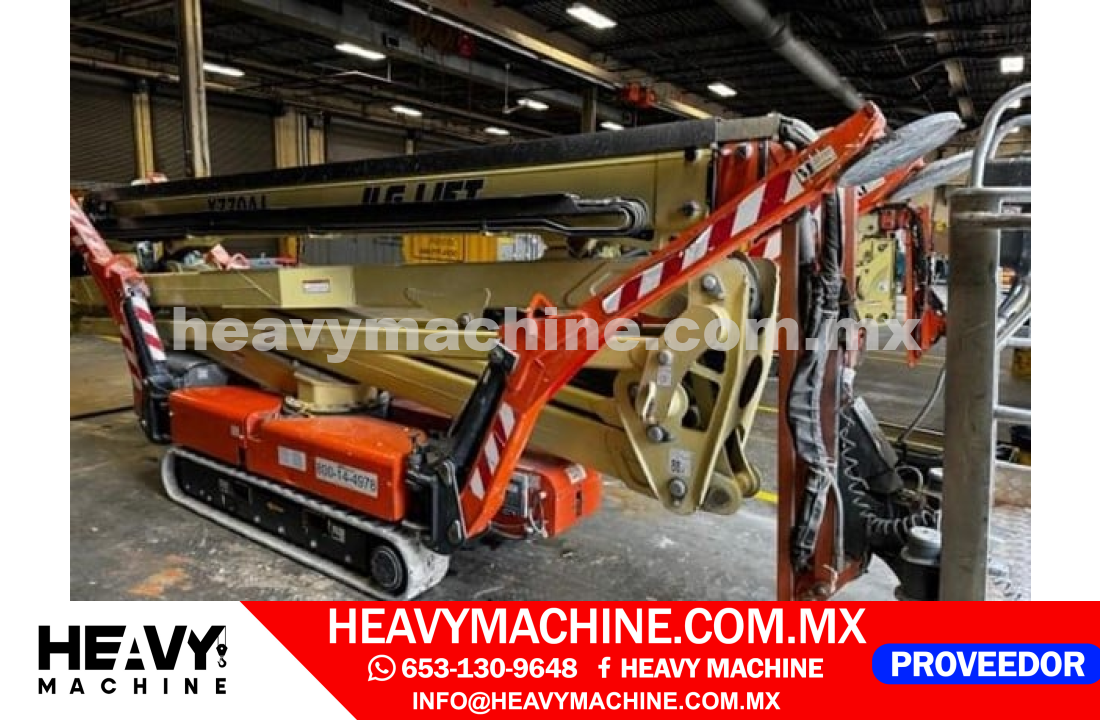 Equipo de elevación Articulado 2017 JLG X770AJ