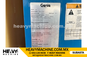 Equipo de elevación Articulado 2013 GENIE Genie Z60 4WD