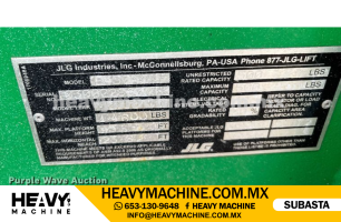 Equipo de elevación Articulado 2017 JLG E450AJ b