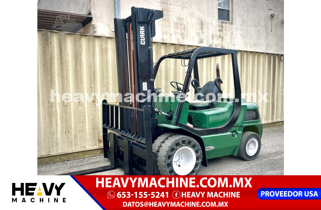 Equipo de elevación Montacargas 2006 Clark CMP50SD
