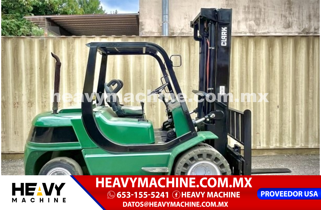 Equipo de elevación Montacargas 2006 Clark CMP50SD