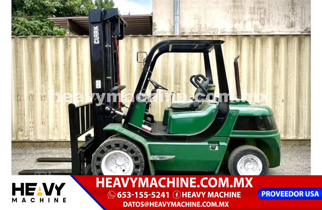 Equipo de elevación Montacargas 2006 Clark CMP50SD