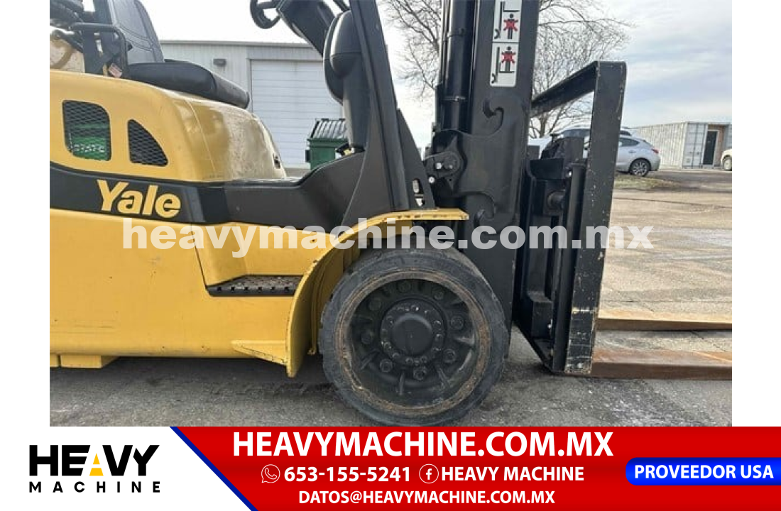 Equipo de elevación Montacargas 2008 yale GLC100VX