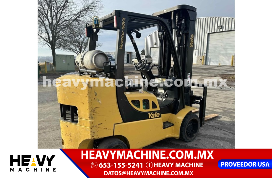 Equipo de elevación Montacargas 2008 yale GLC100VX