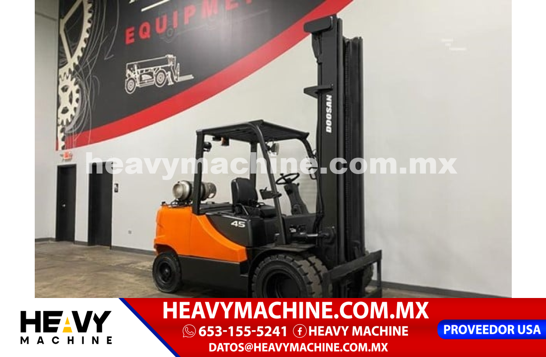 Equipo de elevación Montacargas 2015 Doosan G45S-5