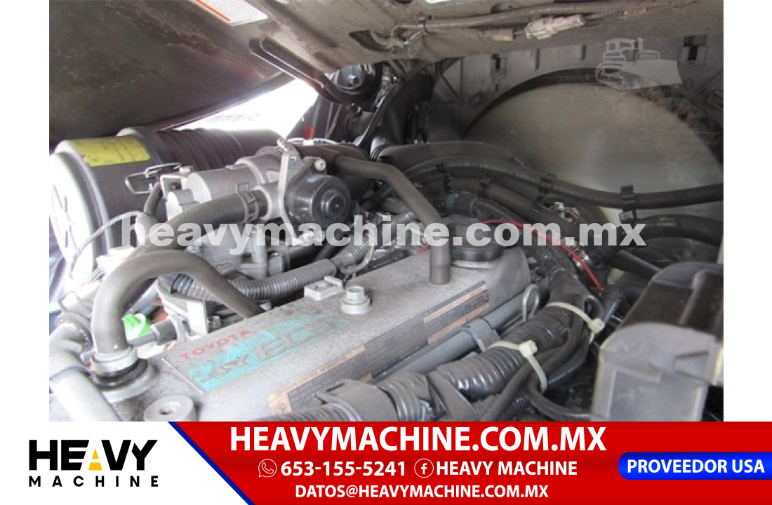 Equipo de elevación Montacargas 2017 Toyota 8FGCU25