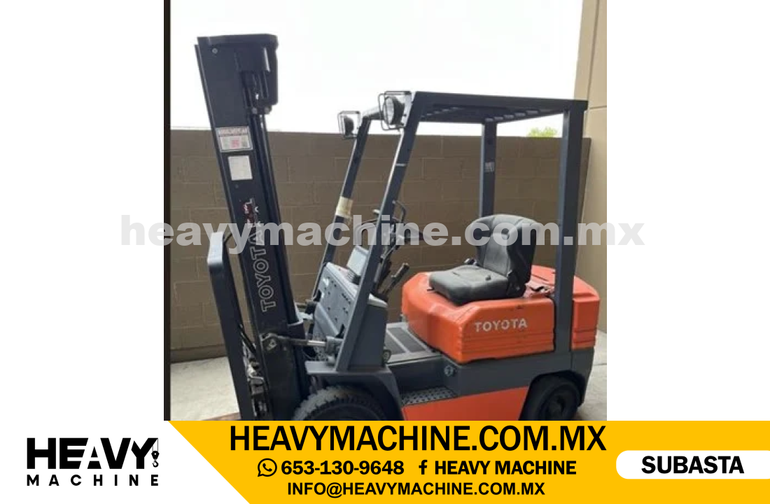 Equipo de elevación Montacargas 1995 TOYOTA 425FG15