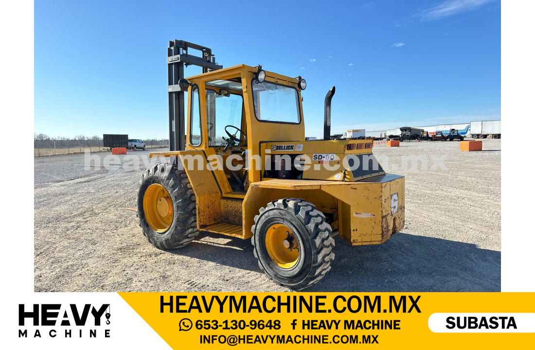Equipo de elevación Montacargas 1999 Sellick S Sellick SD80