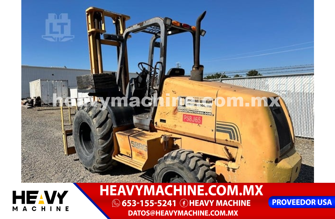 Equipo de elevación Montacargas 2002 Case 588G