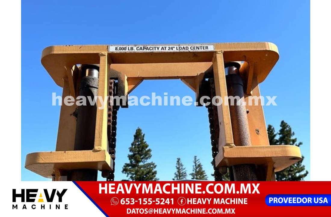 Equipo de elevación Montacargas 2002 Case 588G